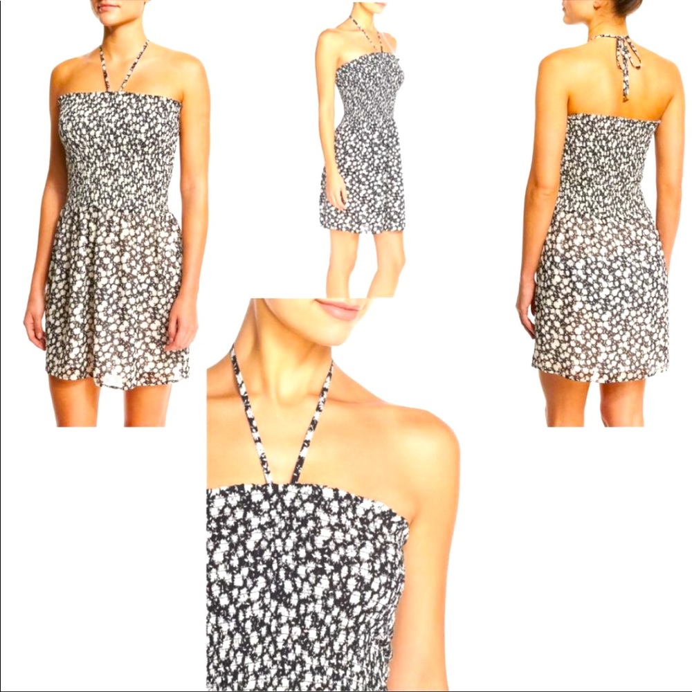 Tory Burch “Orchard” Ruched swim Coverup sz S